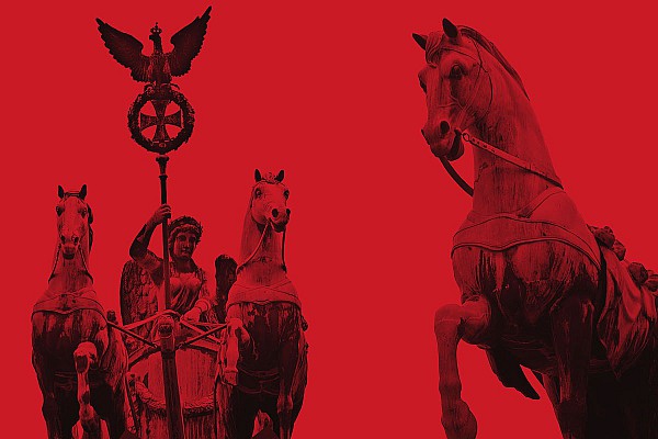 Quadriga vom Brandenburger Tor in Berlin