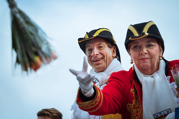 Ingolf Lück auf dem Kölner Rosenmontagszug 2019